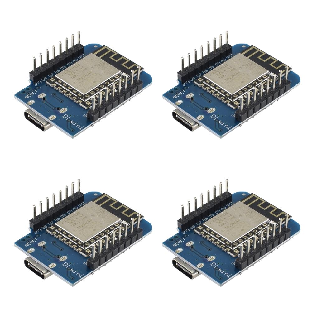 10-1PCS ESP8266 ESP-12F D1 Mini WIFI Development Board NodeMCU Lua Type-C D1 Mini Nodemcu Lua IOT Board for Arduino