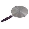 Induction Adapter Plate Stainless Steel Heat Diffuser with Purple Handle Kitchen Accessories for