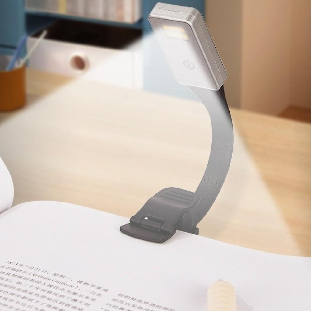 USB Rechargeable LED Book Light 3-Level Book Clip Light for XTEINK X3/X4 Night Reading