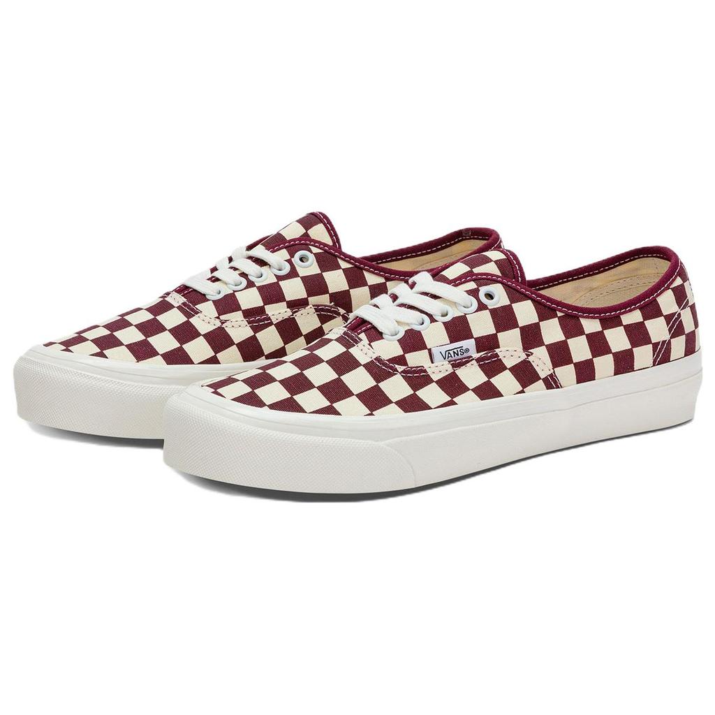 Vans Style 44 Canvas Low top Skateboard Shoes Unisex White Red (Unisex) Skateboard Shoes VN0005U84QU