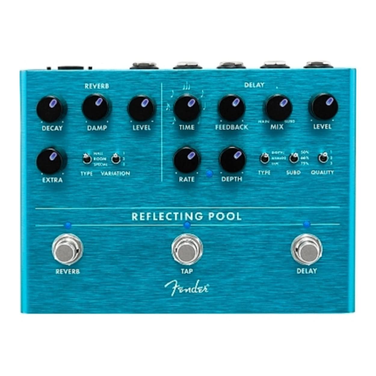 

Fender Effector Reflecting Pool Delay/Reverb синій