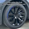 4PCS Hubcaps For Tesla Model Y Juniper 2025 19 Inch Performance Replacement Wheel Cover Automobile Hub Cap Full Rim Accessories