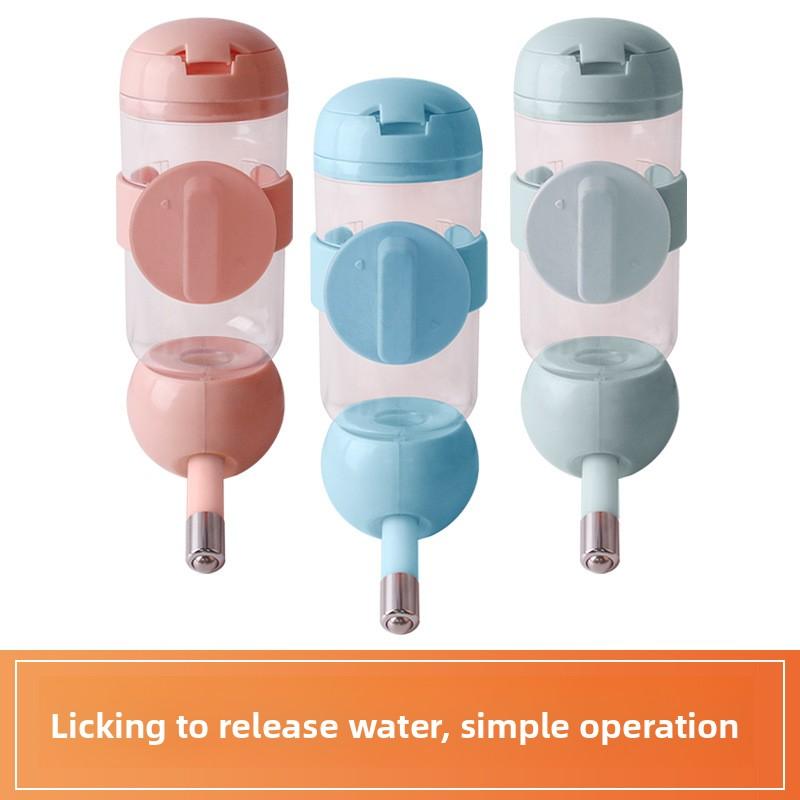 New Pet Water Dispenser, Hanging Water Cup, Dog Cage, Suspended Stainless Steel Spherical Cat Automatic Water Dispenser, Water Bottle