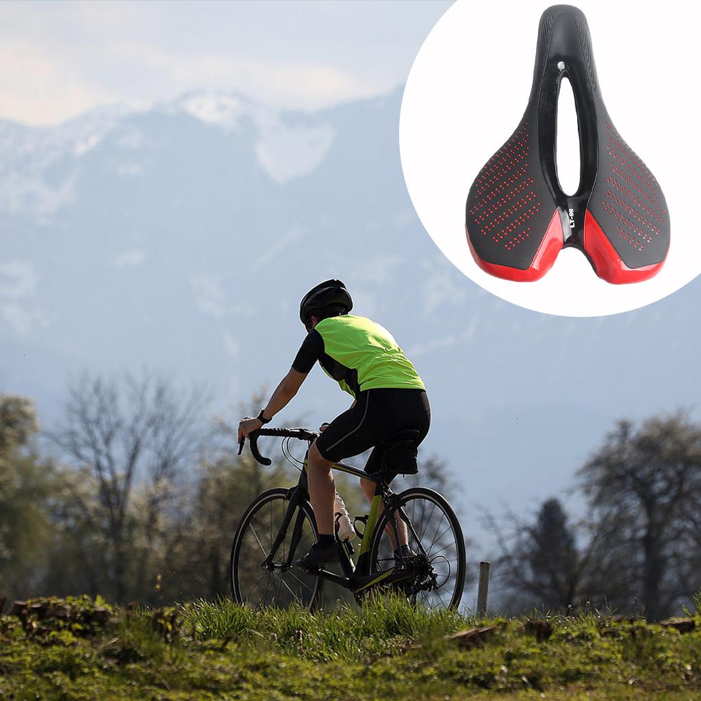 Comfort Bike Saddle Seat Waterproof for Parts Road Exercise Outdoor -