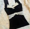 Y2K Harajuku Lace Bow Camisole - Spicy Girl Retro Summer Top