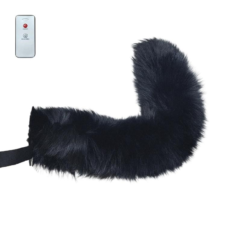 Coda Elettrica Mobile di Volpe, Coda Scodinzolante Controllata a Distanza Pelliccia Sintetica Coda di Lupo Volpe Gatto Costume Cosplay di Halloween Regalo