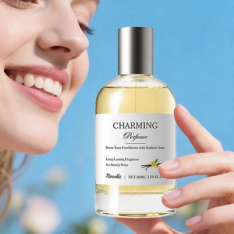 Roxelis Amber Vanilla Parfüm 50ml Langanhaltend Frisch für Frauen Täglich