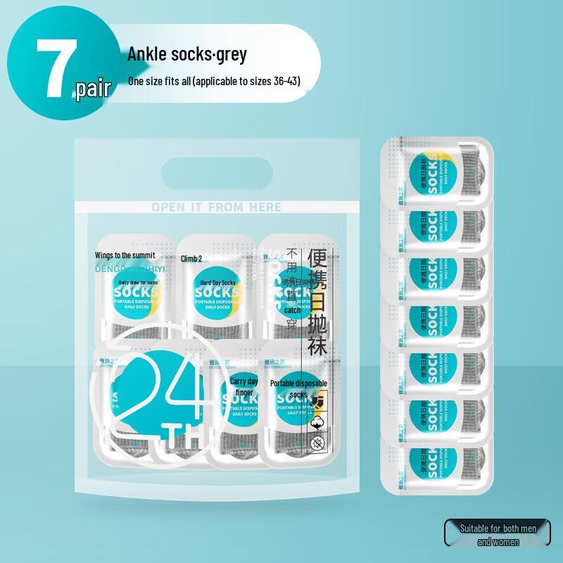 Manlesland Travel Disposable Anklet Socks