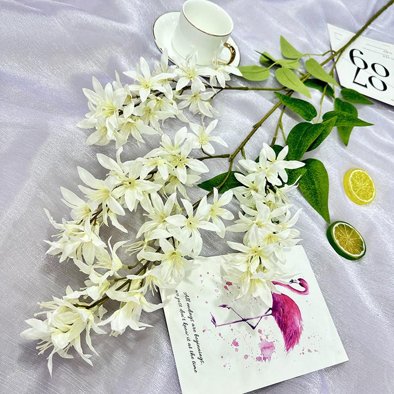 Wedding Silk Wisteria Decoration Flowers For Venue Ambiance And Shoots Photo