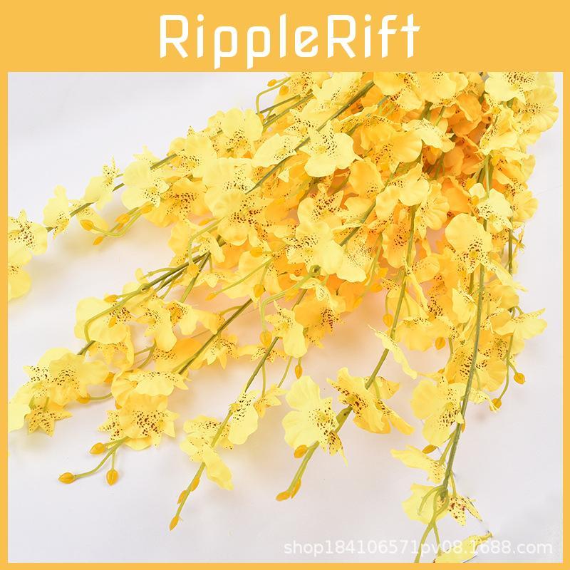Fivebranch Oncidium Artificial Arrangement For Photography Party And Indoor Decor With Realistic Look