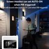 4.3" IPS Screen 2.4G Wireless Audio Video Outdoor Doorbell Camera PIR Motion Detect No APP, No WiFi, No Network, No Subscription
