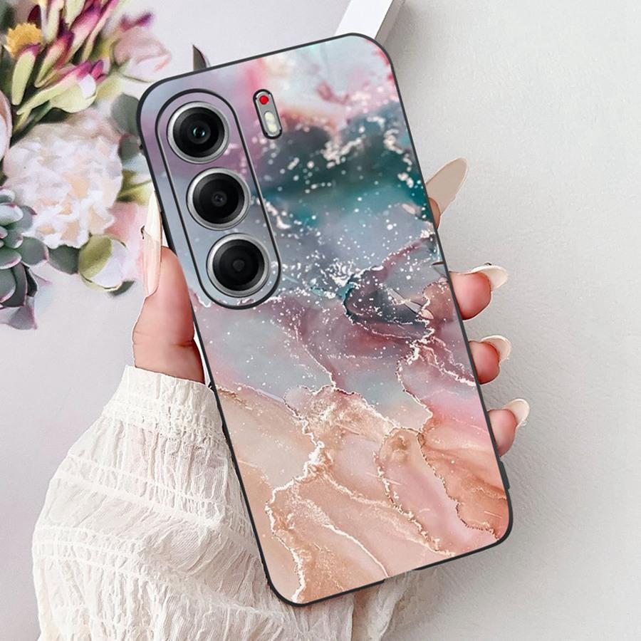 For Tecno Camon 40 Pro 5G Case CM7 Cute Cat Cool Painted TPU Soft Silicone Back Cover For Tecno Camon40 Camon 40Pro Phone Cases