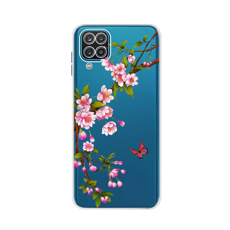 For Samsung Galaxy A12 A13 Case Silicon Soft TPU Back Cover Phone Cases For Samsung A12 A 12 SM-A125F A13 4G Case Bumper Funda