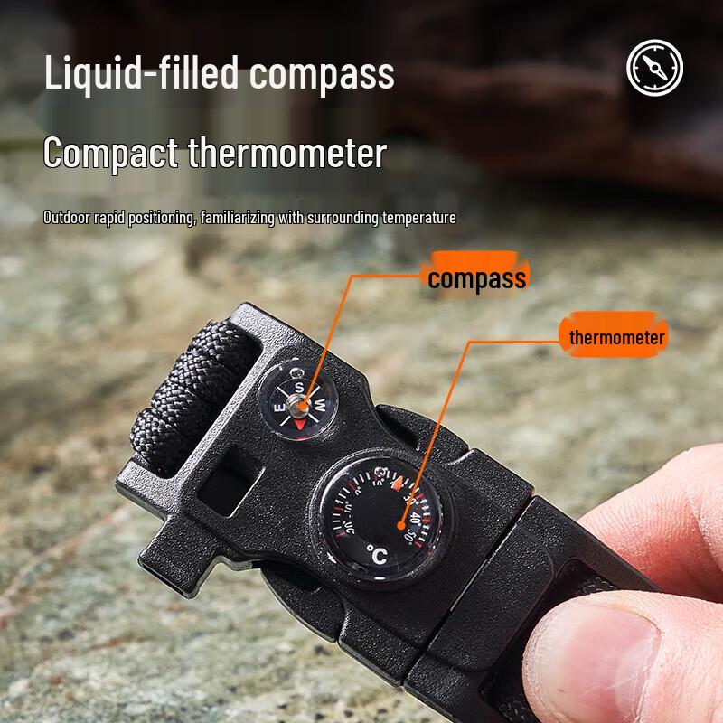 Multi-functional Outdoor Survival Bracelet