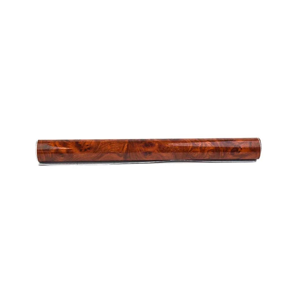High Glossy Sticker Car Internal Adhesive DIY Film Wood Grain Vinyl Decal Car Interior Wood Grain Stickers Interior Decorative