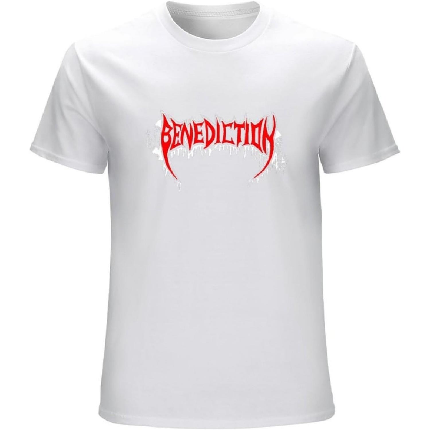 Men s Benediction Band Death Metal Band Men s T-Shirt T-Shirt White XXXXXL белый