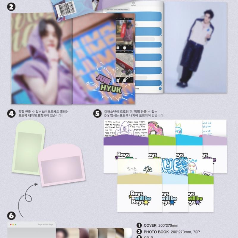 Future Boy Boys Will Be Boys 5th Mini Album