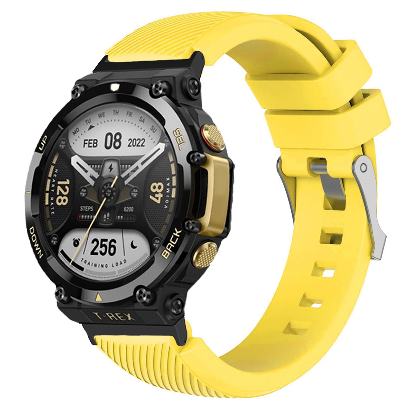 

Ремешок для часов, совместимый с Amazfit T-REX 2, водонепроницаемый браслет, прочный смарт-часы, модный ремешок, ремень, спортивные браслеты