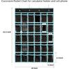 KEEPJOY Classroom Pocket Chart Organizer,Cell Phones Calculator Holder for Classroom Storage, Hanging Wall Door Calculator Phone Caddy for Classroom.