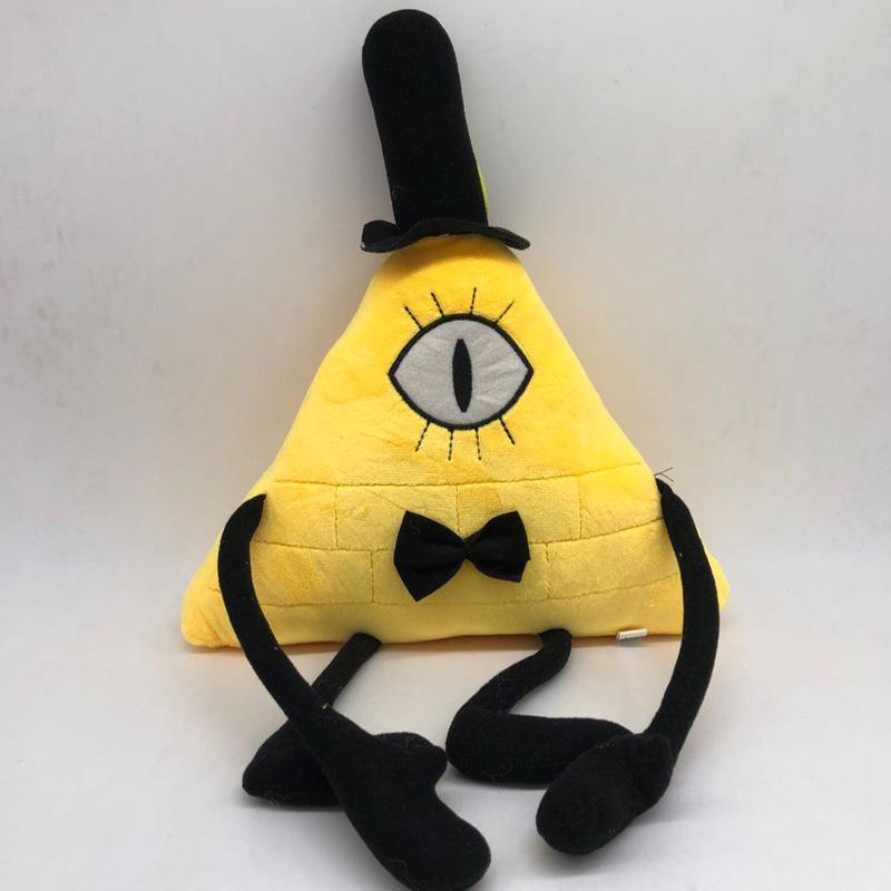 Gravity Falls Bill Cipher Měkký Plyšový Kreslený Hračka Panenka Sběratelská Dekorace 28cm Dárek