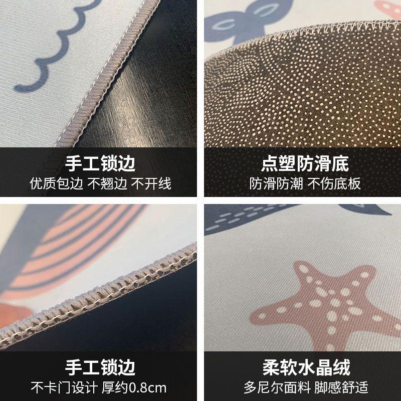Moderne Luxus Flur Läufer Dekoration Schlafzimmer Waschbarer Flurteppich Chinesischer Stil Eingangsteppich Eingangsbereich Lobby Rutschfeste Matte Treppen