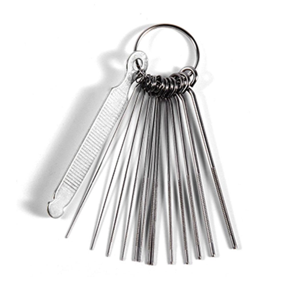 Portable DIY Guitar Repair Tools Guitar Nut Slotting File Saw Rods Slot Filing Set Luthier Replacement Accessory