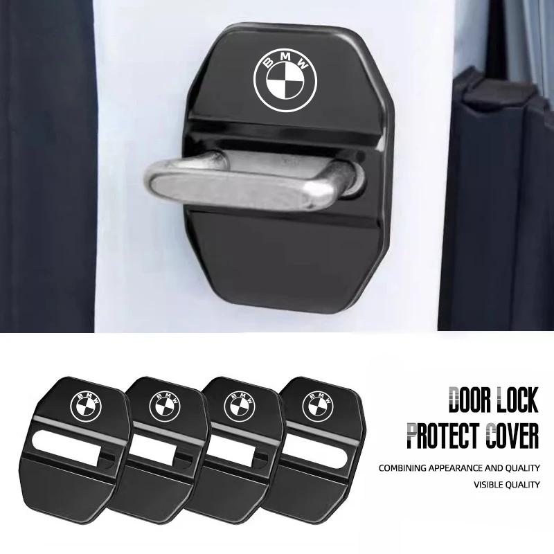 Zinc Alloy Car Door Lock Buckle Protective Covers Cover For BMW F25 F26 F15 F16 F48 F39 I3 I4 G07 G22 G15 F40 Sticker XM2