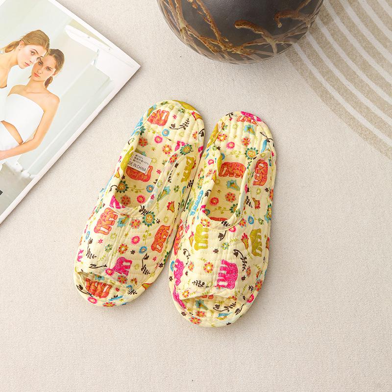 

Корейські домашні бавовняні тапочки, Нековзна м яка підошва, Безшумні для дерев яної підлоги, Чоловічі, Універсальні для чотирьох сезонів 38-42 (One Size) Men s Single Layer Sole