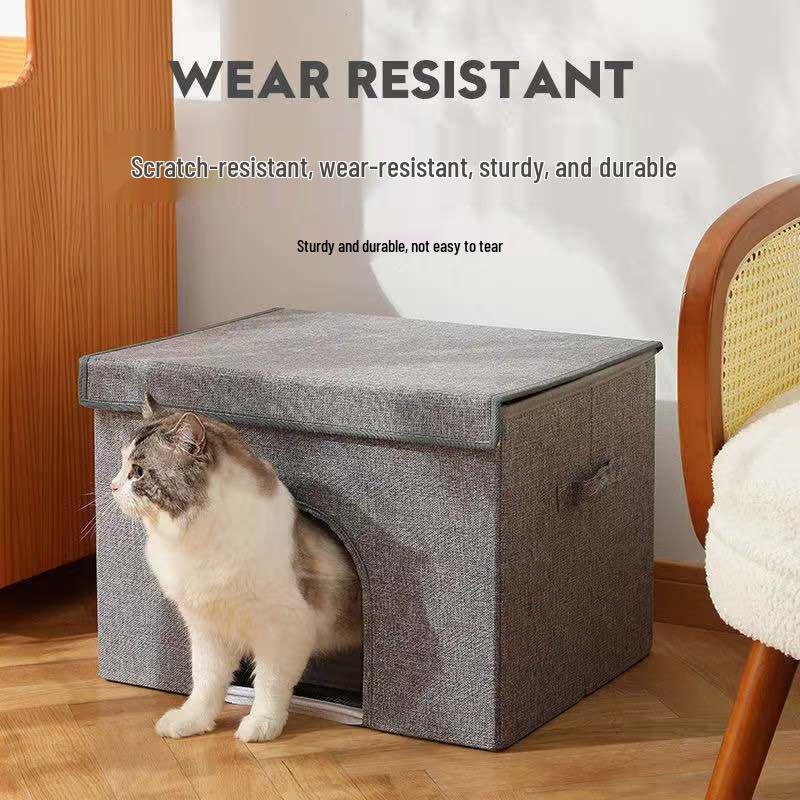 Portable Summer Cooling Nest for Cats & Dogs - Foldable, Air-Conditioned Sleep Pad
