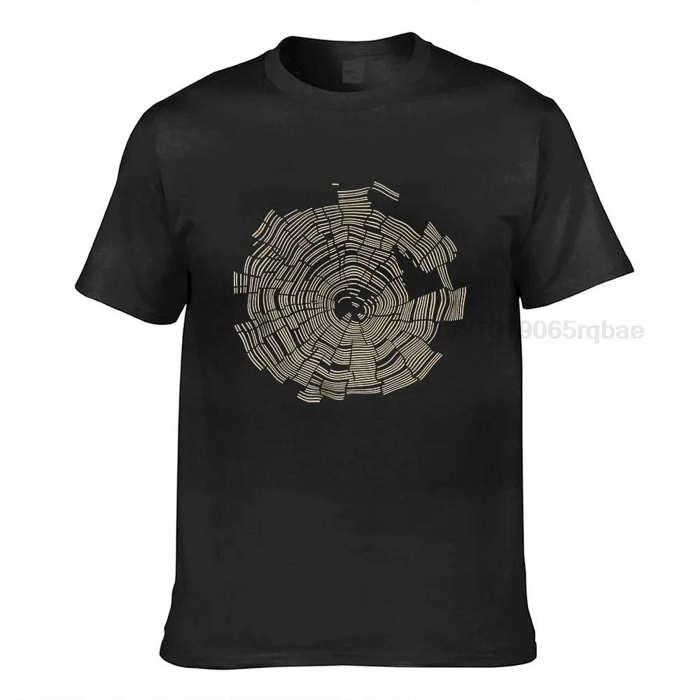 Adult Tshirt Idaho Tree Rings Triblend Unisex Cut Cotton Casual Unisex T Shirt Unisexs Tee Shirts Tops