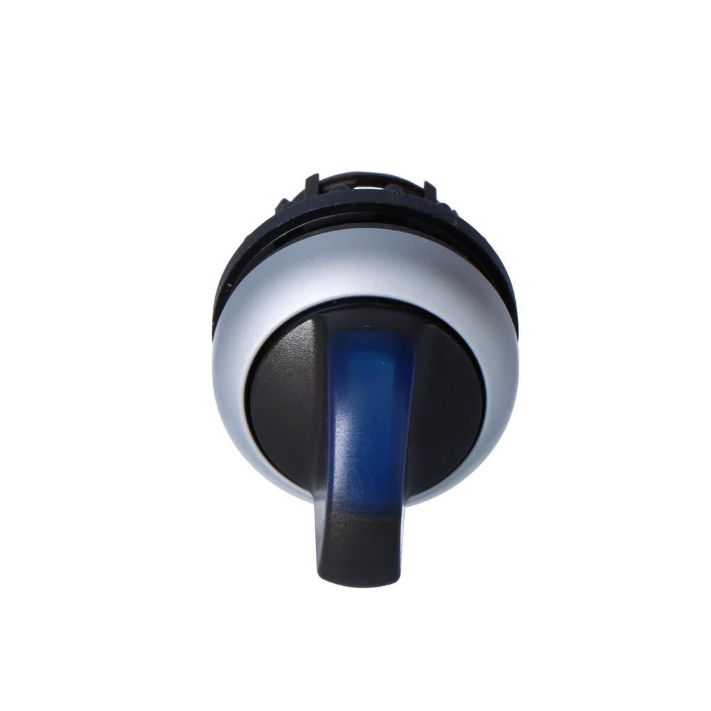 M22-WRLK3-B Switch, Illuminated, 3 Positions, Blue