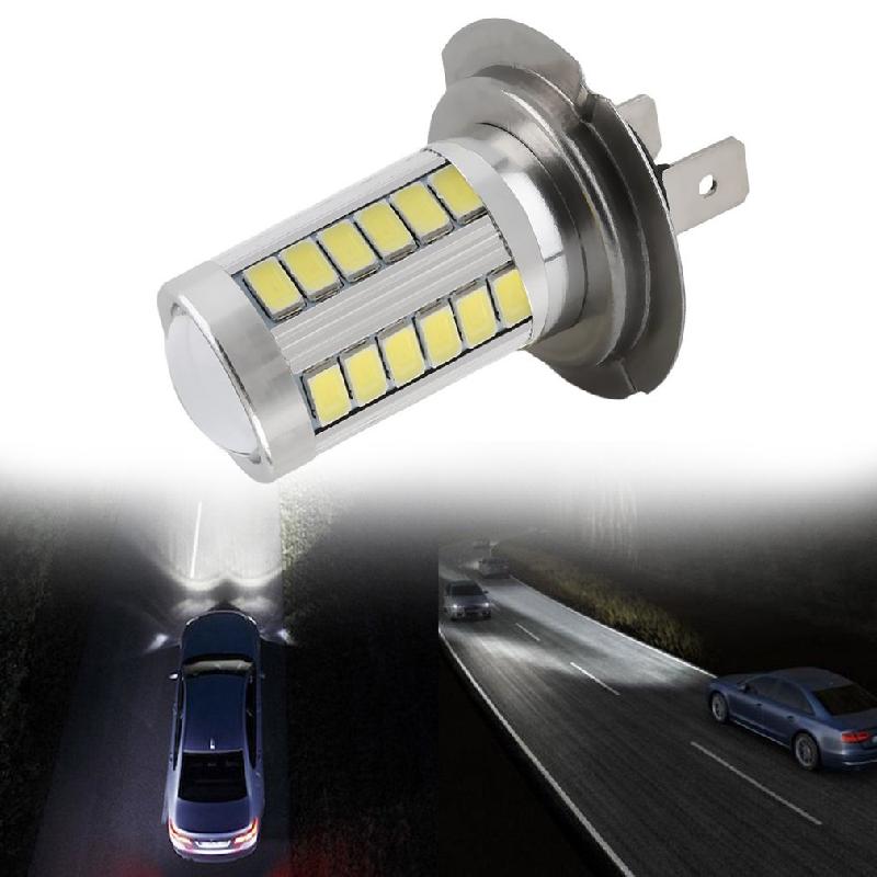 

H7 Super Bright White 5630 SMD 33 Светодиодная автомобильная противотуманная лампа дальнего света