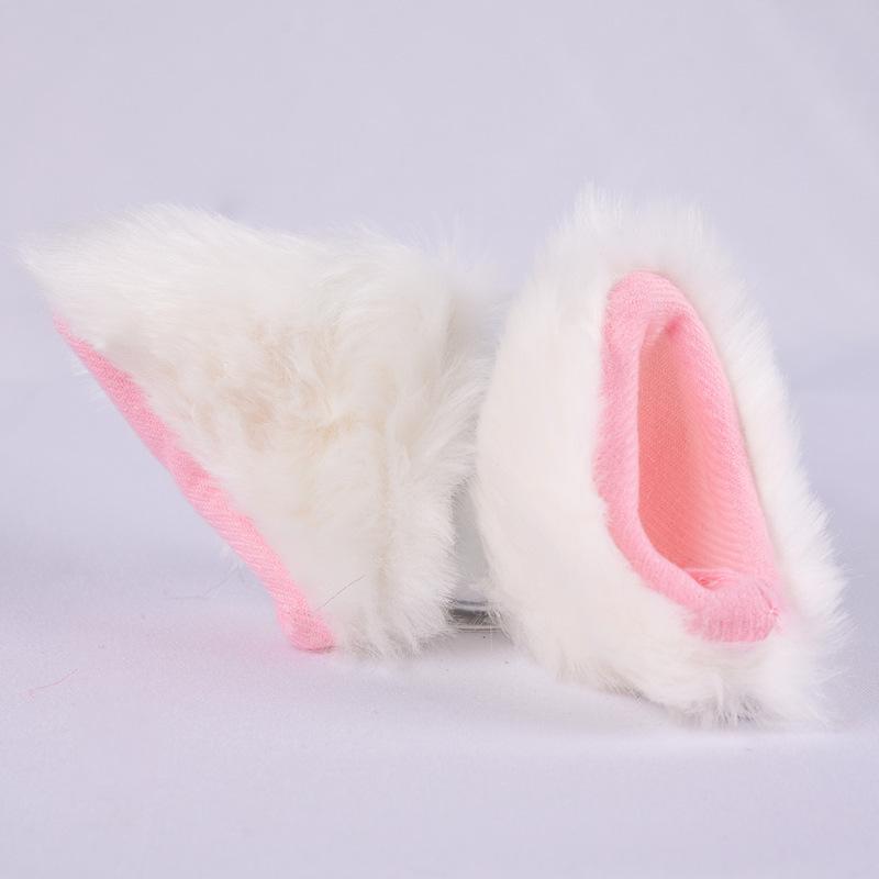 2pcs Motorcycle Helmet Accessories Plush Ears Designed for Easy Attachment to Helmets Providing Long-Lasting Decoration