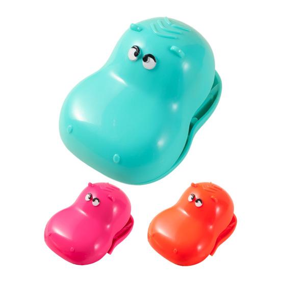 Hroch Magnetické klipy na sáčky Opakovaně použitelné plastové těsnící klipy do kuchyně na sáčky se svačinou Kreativní magnety na lednici pro skladování potravin