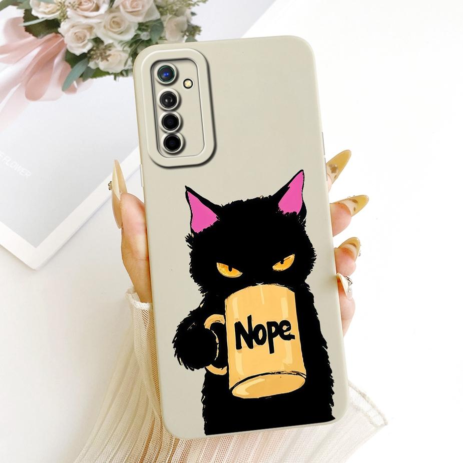 For Realme X2 XT Case RealmeX2 Pro Cute Cat Cartoon Cover Soft Silicone Case For Realme X2 Pro RealmeX2 RealmeXT Back Cover Bags