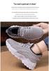 Women's Plus Size Fleece-Lined Thick Sole Dad Shoes - Warm Cotton Winter Outdoor Wear