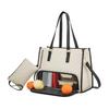 3-in-1 Tote Bag Backpack Lunch Bag Women Insulated Lunch Tote 15.6 Inch Laptop Compartment Lunch Pouch for Work Travel