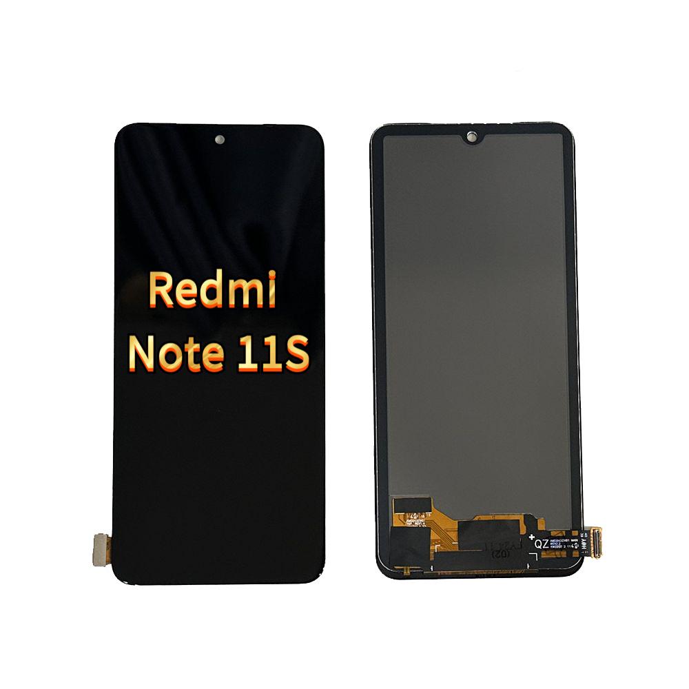 

Полный комплект ЖК-экрана и дигитайзера для Redmi Note 11S;черный; + Инструменты