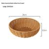 Woven Imitation Rattan Bamboo Storage Basket