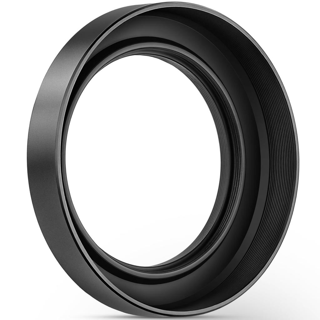 Haoge Metal Lens Hood for Nikon NIKKOR Z 40mm Z 28mm and Z 28mm Compatible with 52mm UV Filters and 52mm Lens Caps F/2, F/2.8, F/2.8 (SE) Lenses,