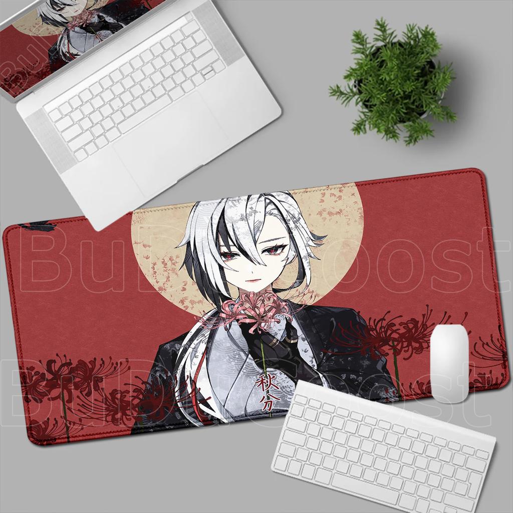 Too Many Beautiful Pictures Genshin Impact Arlecchino Mousepad Laptop PC Gaming Mouse Pad  Large Size Desk Mat Keyboard Soft Rug