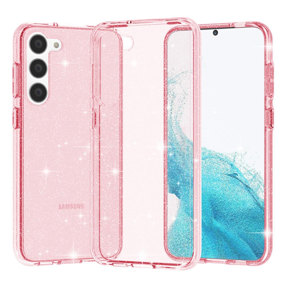 AMORUS For Samsung Galaxy S23+ Case Soft TPU Hard PC Back Shockproof Phone Cover