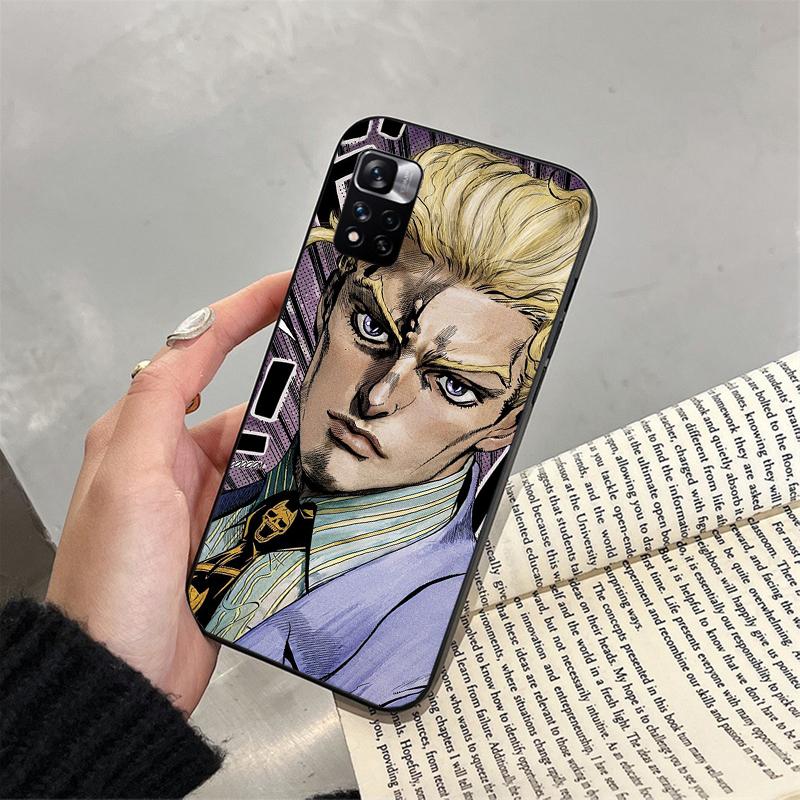Jotaro Anime jojo's bizarre adventure Phone Case For Xiaomi Redmi note 14 Pro 14 13 12 11 10 Pro 14S 12S 11S Redmi 14C 13C 10