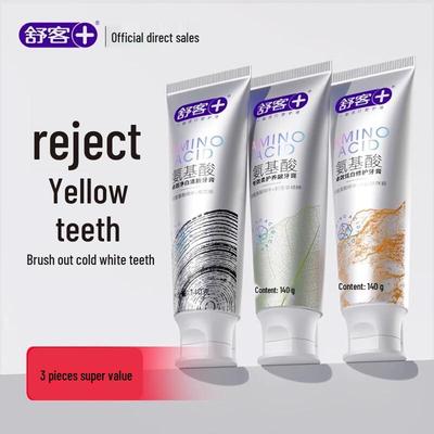 Shuke Amino Acid Gum Care & Whitening Toothpaste (3-Flavor Pack)