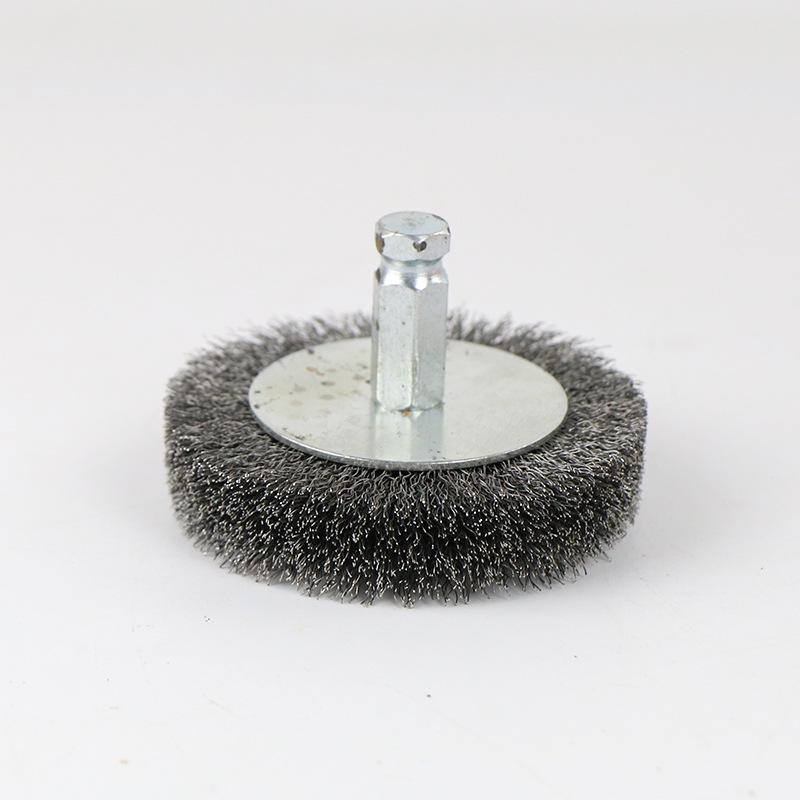 Tire Repair Low-Speed Soft Steel Wire Grinding Brush for Surface Cleaning
