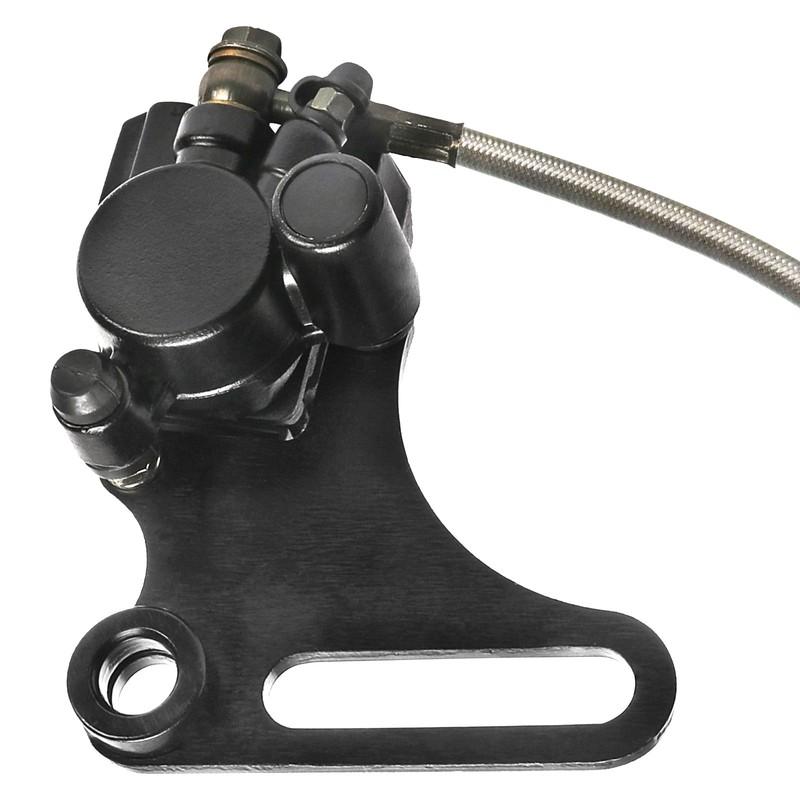 Motorcycle Front / Rear Brake Caliper / Rotor  for Pit Dirt Bikes and Trail Bikes Compatible with Honda CRF70 Thumpstar Apollo