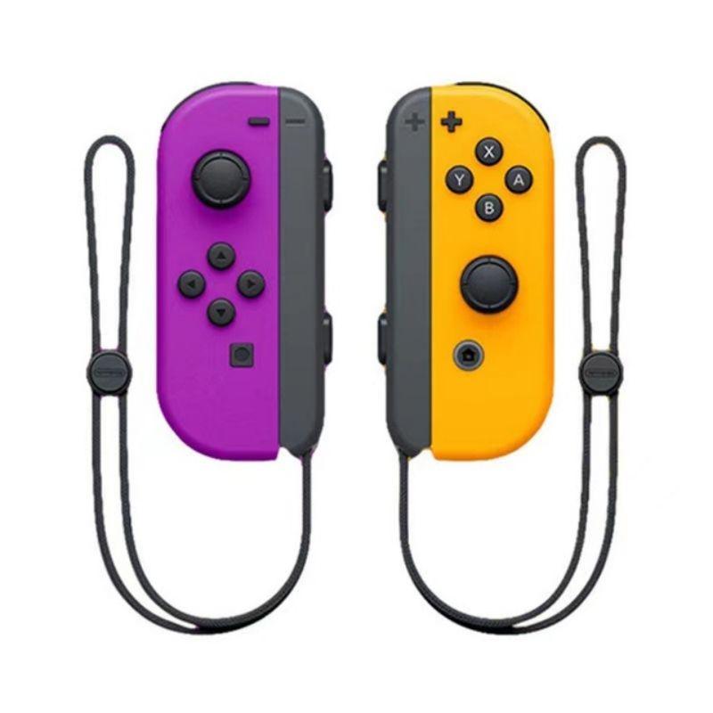 1 Pair For Switch JoyCon Controller Console 1 Pair Wireless Gamepad White L&R  Shell Green Purple Yellow Pink Cover