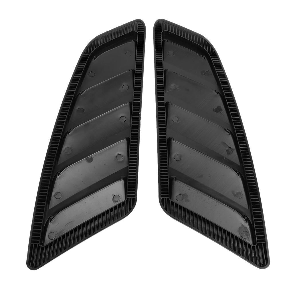 2Pcs Car Auto Modification Hood Bonnet Vent Cover Fit for Ford Mustang 2015 2017