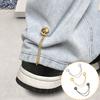 4 Pcs Magnetic Clothing Clips Multi-Function Pinless Brooch Shawl Clips Strong Magnetic Buckle with Chain for Clothes Slimming Accessories