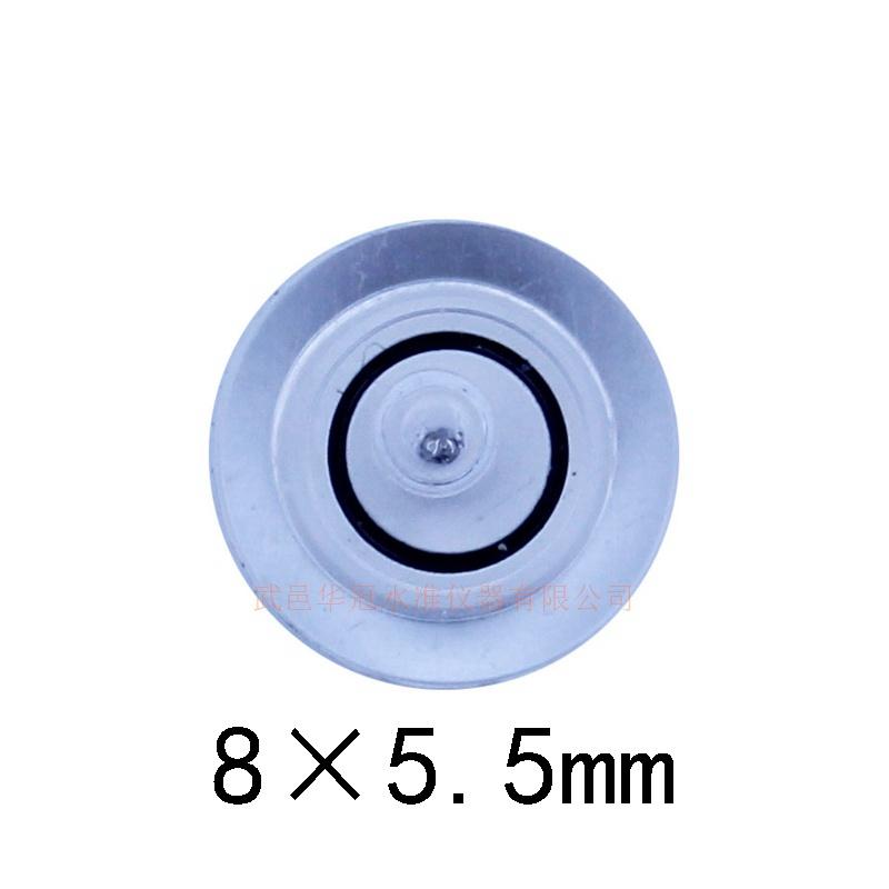 Level Beads Mini Spirit Level Bubble Level Vials Tools for Camera Geological Compass White Color